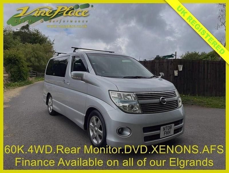 Silver Used 2008 Nissan Elgrand MPV | £10,000 (Fair price) - Image 1/3