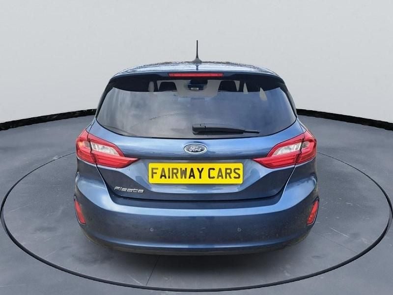 Used Ford Fiesta Titanium X 125 HP (91 kW) 2021 Blue Hatchback