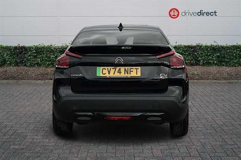 Used Citroën e-C4 100 kW (136 HP) 2024 Black Hatchback