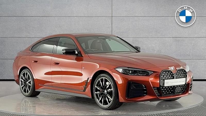 Orange Used 2024 BMW M440 M Sport Sedan | £45,990 (Fair price) - Image 1/4