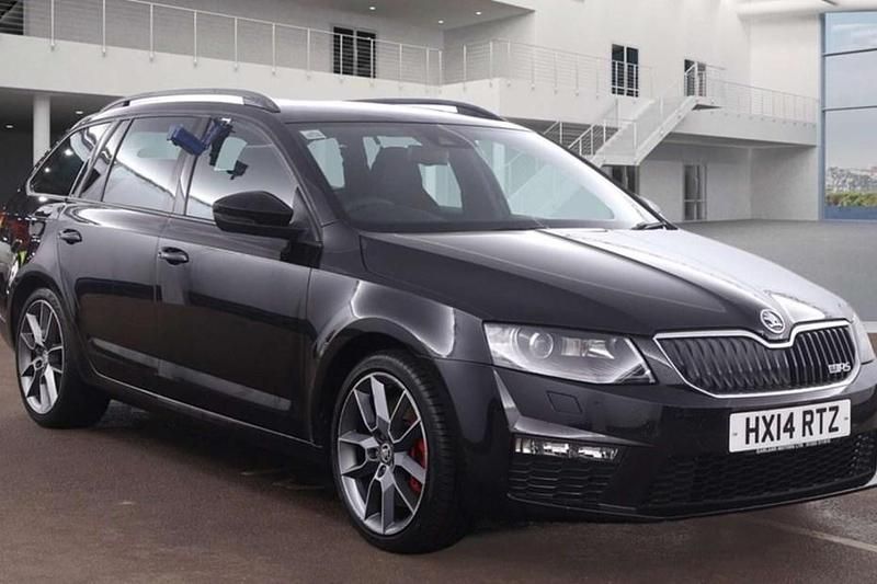 Black Used 2014 Skoda Octavia vRS Estate | £11,700 (A bit pricey) - Image 1/1
