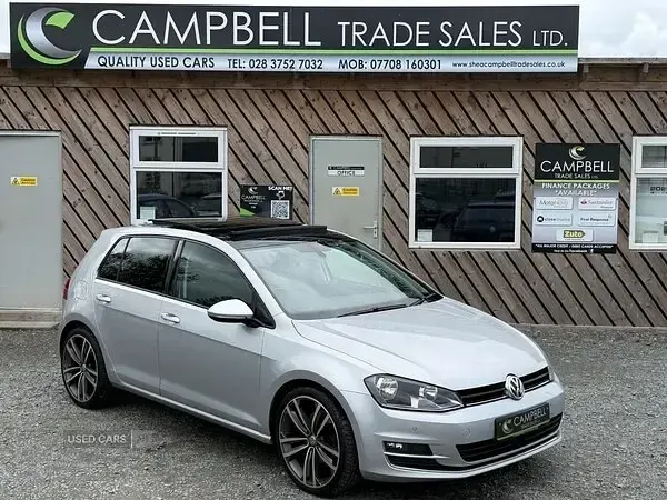Used VW Golf VII GT 110 HP (80 kW) 2016 Silver Hatchback