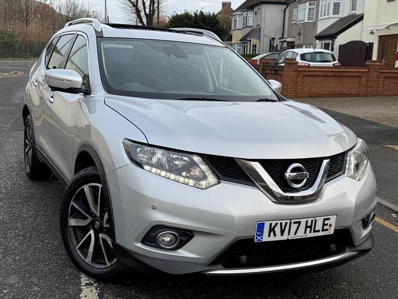 Silver Used 2017 Nissan X-Trail N-Vision SUV | £9,700 (Good price) - Image 1/4