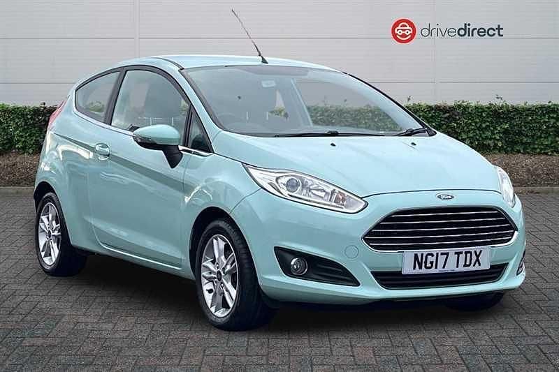 Green Used 2017 Ford Fiesta Zetec Hatchback | £5,822 (Super price) - Image 1/4