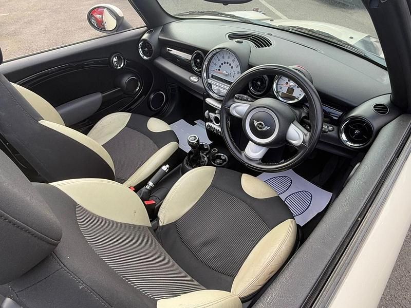 Used Mini Cooper Cabriolet 2009 White Cabriolet