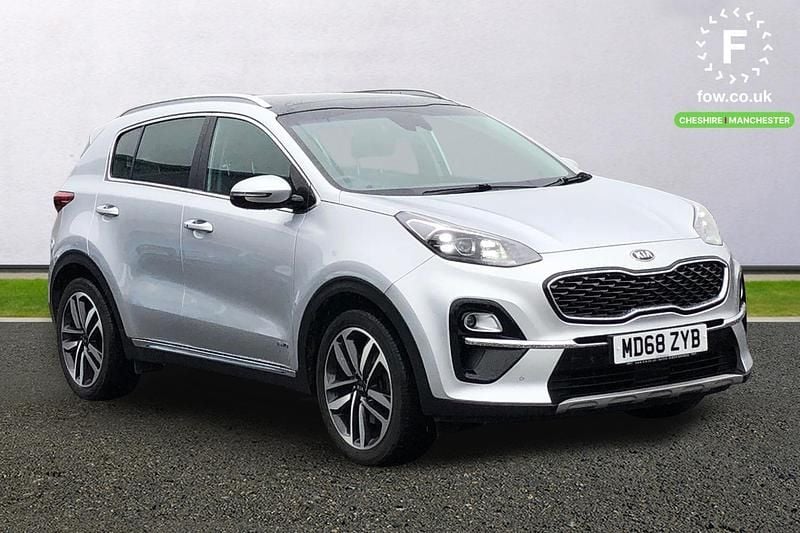 Used Kia Sportage 136 HP (100 kW) 2018 Silver SUV