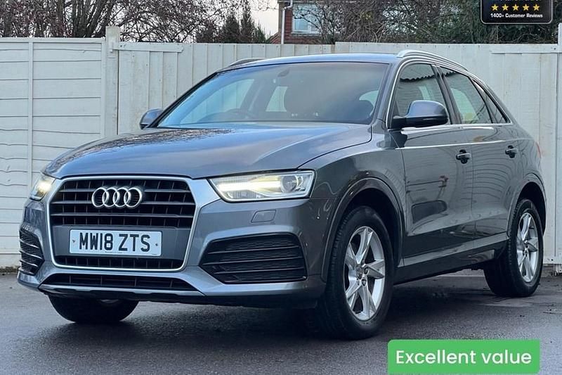 Grey Used 2018 Audi Q3 Sport SUV | £13,995 (Good price) - Image 1/1