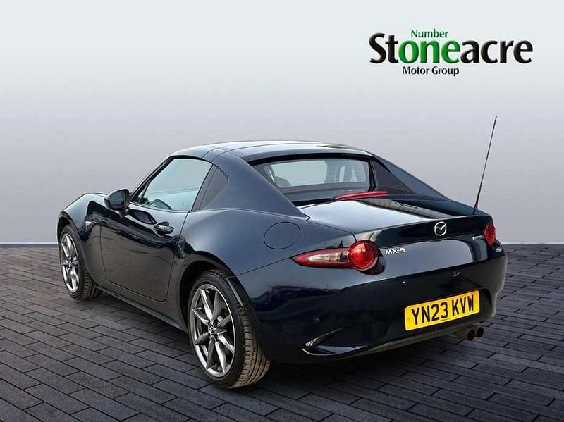 Used Mazda MX5 Exclusive-Line 132 HP (97 kW) 2023 Blue Cabriolet