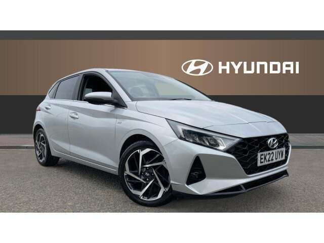 Silver Used 2022 Hyundai i20 Premium Hatchback | £12,620 (Fair price) - Image 1/4
