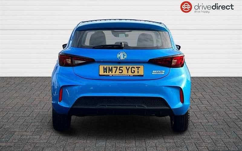New MG MG3 SE 194 HP (142 kW) 2025 Blue Hatchback