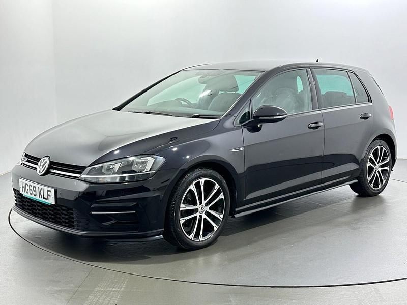Used VW Golf VII R-line 150 HP (110 kW) 2019 Black Hatchback