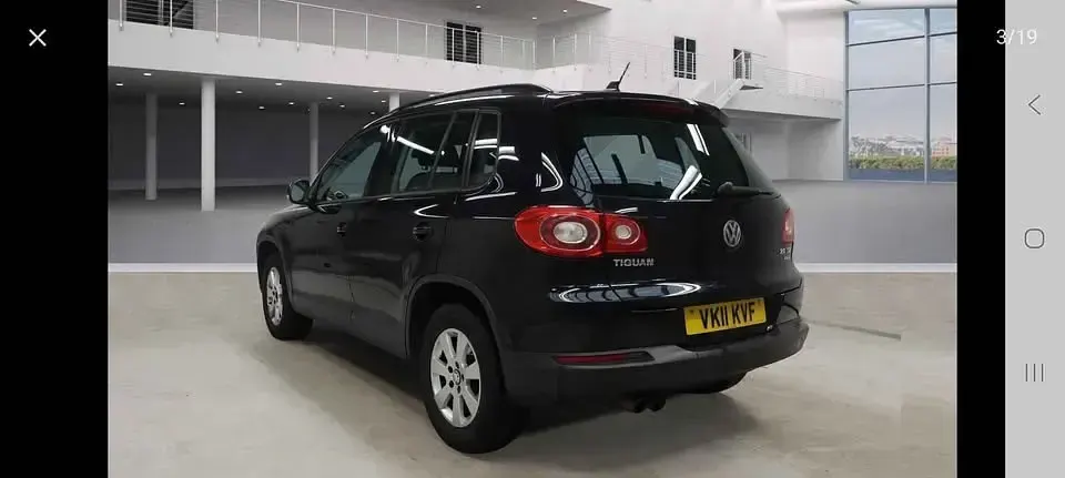Używany VW Tiguan S 2011 Czarny SUV