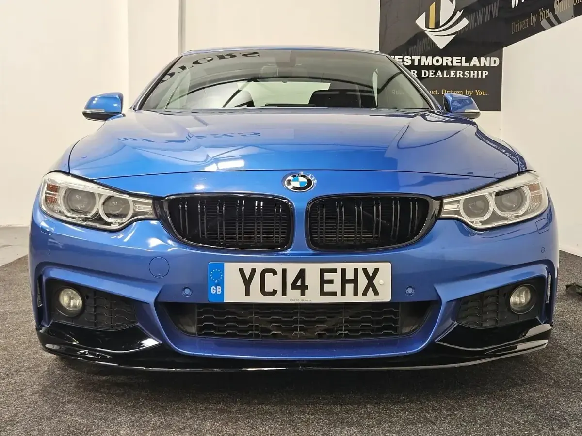 Used BMW 420 M Sport 2014 Blue Cabriolet