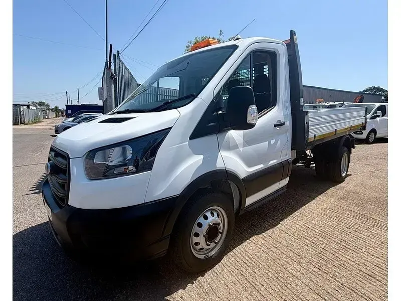 Used Ford Transit 130 HP (95 kW) 2022 White Cabriolet