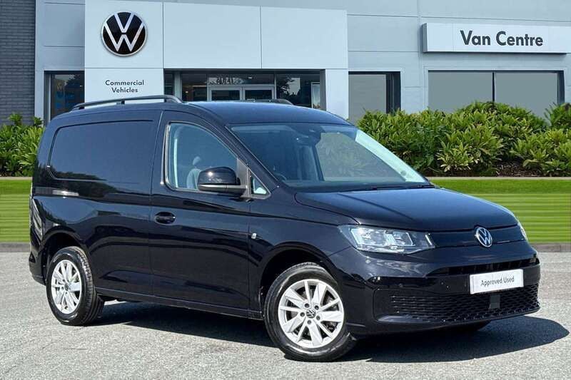 Black Used 2024 VW Caddy Pro MPV | £28,069 (Super price) - Image 1/4