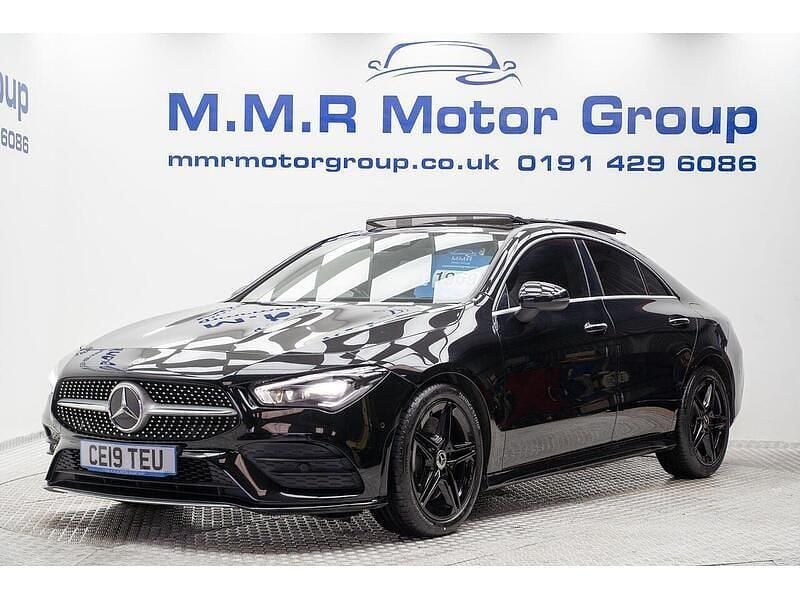 Used Mercedes CLA220 AMG Line Premium Plus 190 HP (139 kW) 2019 Black Sedan