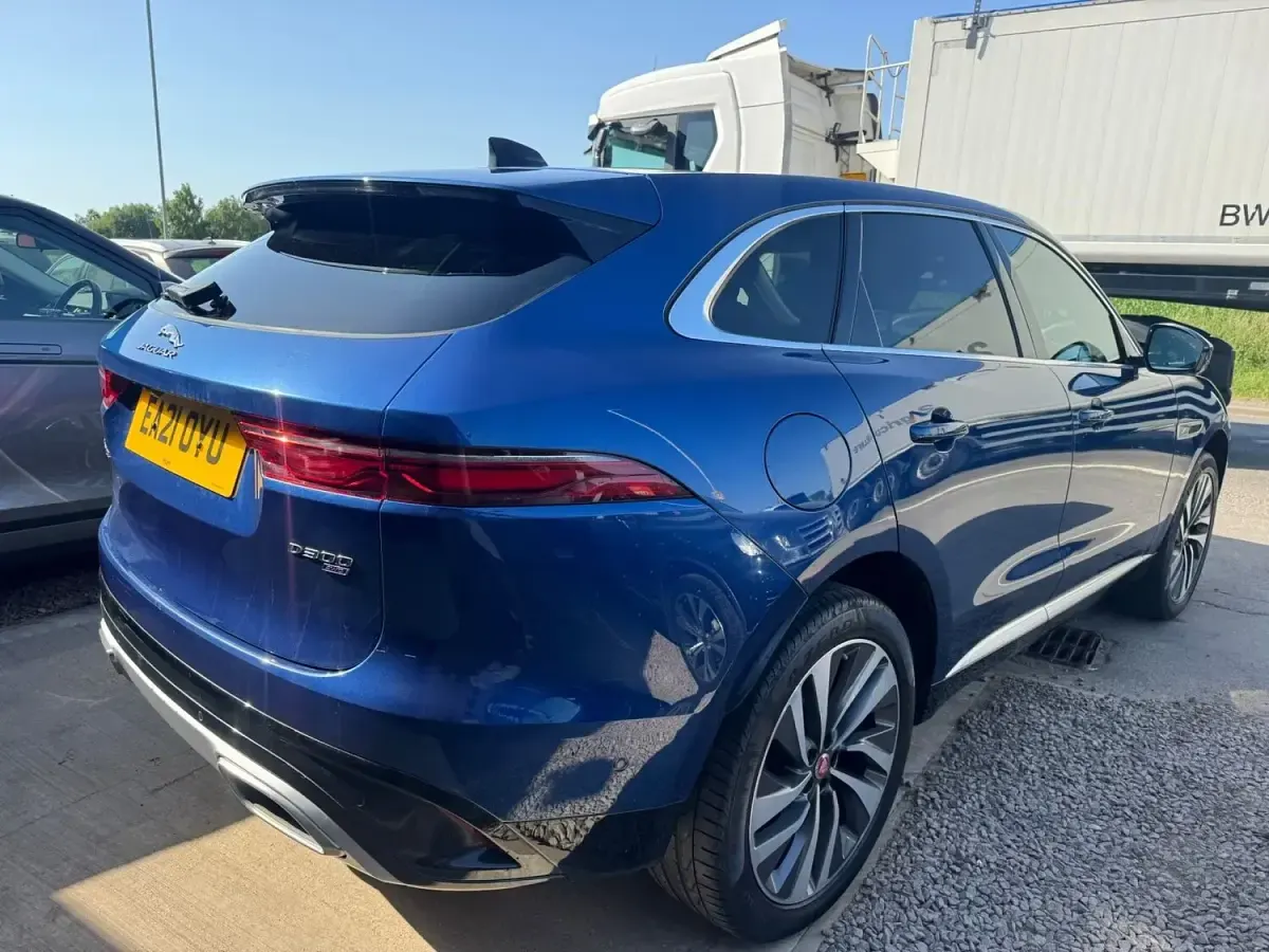 Used Jaguar F-Pace 300 HP (220 kW) 2021 Blue SUV