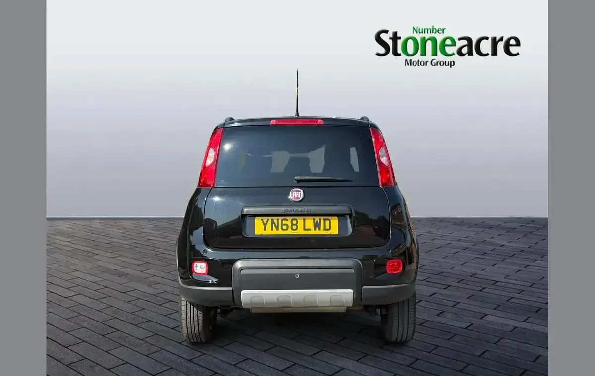 Used Fiat Panda 4x4 85 HP (62 kW) 2018 Black Hatchback