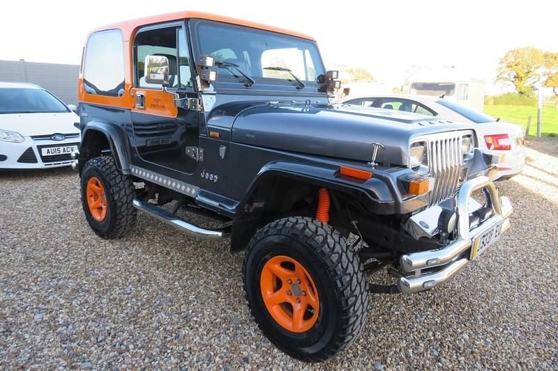 Used Jeep Wrangler 1996 Black SUV