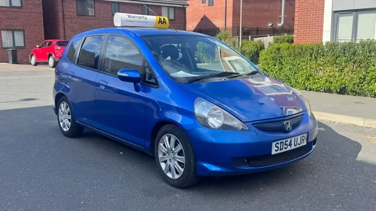 Begagnad Honda Jazz SE 83 HK (61 kW) 2004 Blå Halvkombi