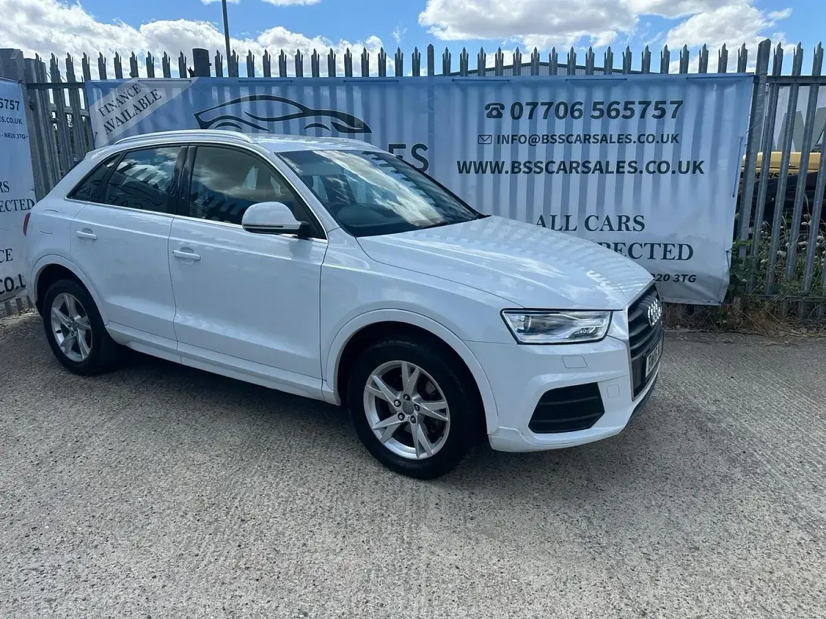 Used Audi Q3 Comfort 147 HP (108 kW) 2016 White SUV