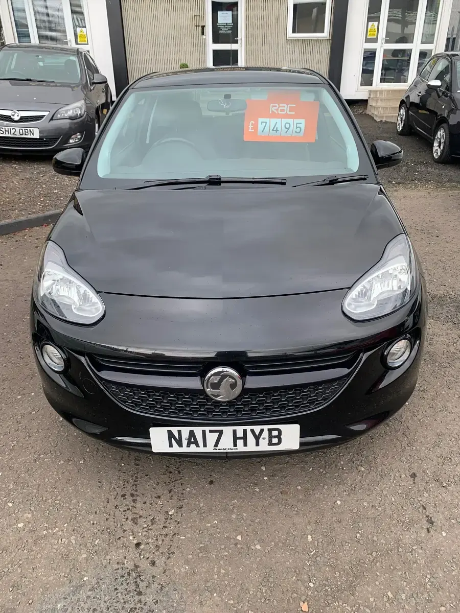 Used Vauxhall Adam 2017 Black Hatchback