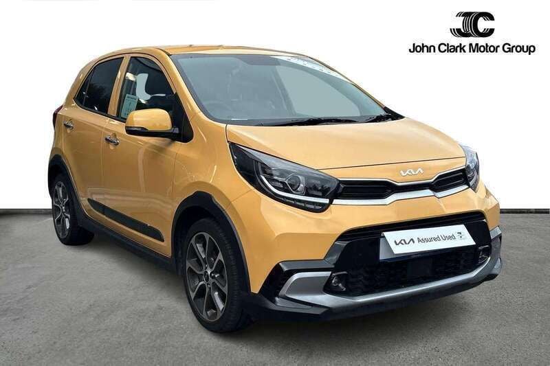 Yellow Used 2024 Kia Picanto X-Line Hatchback | £15,500 (Fair price) - Image 1/4