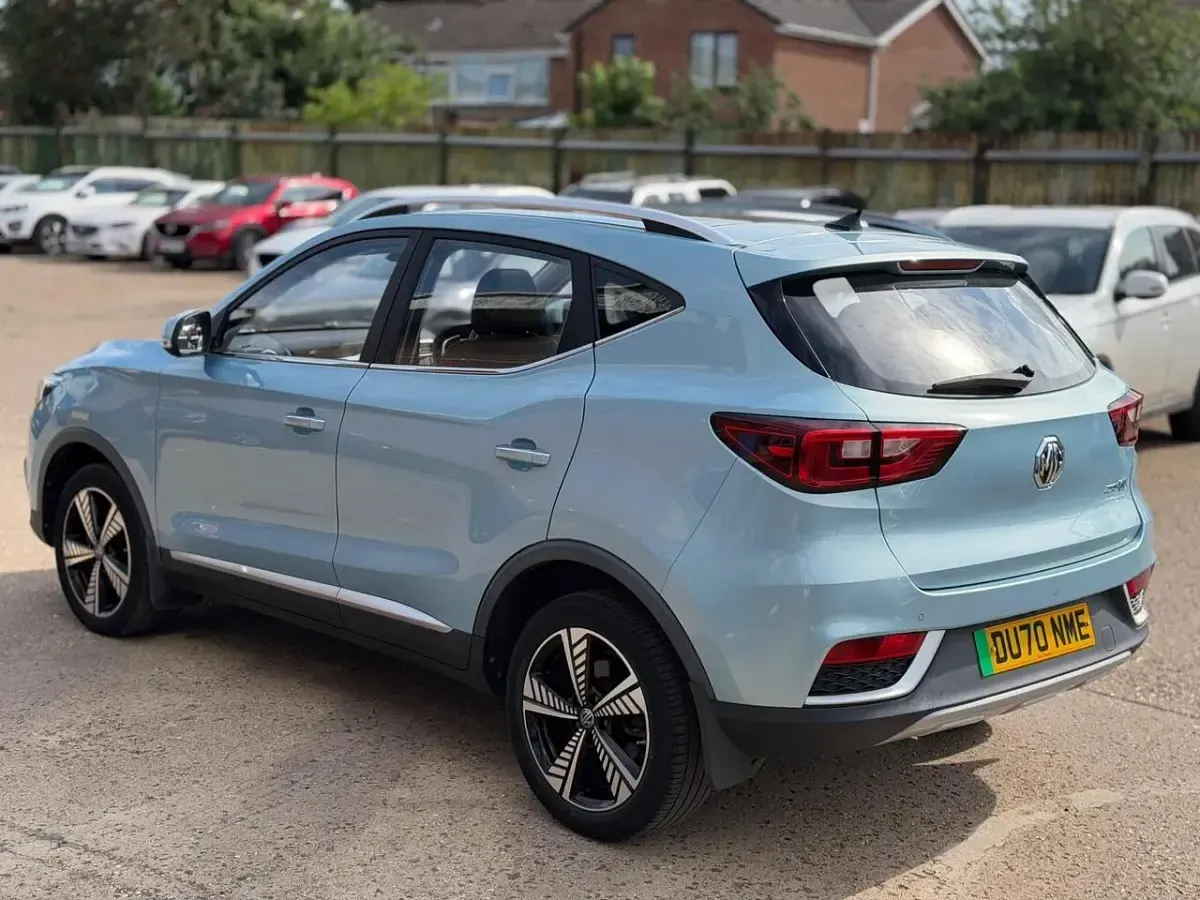 Used MG ZS Exclusive 105 kW (143 HP) 2020 Blue SUV