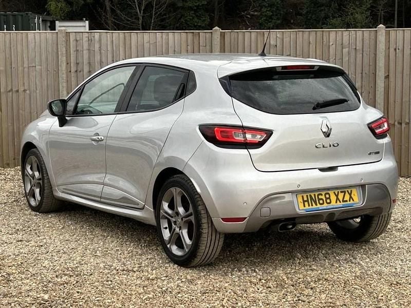 Used Renault Clio IV GT-Line 90 HP (66 kW) 2018 Silver Hatchback