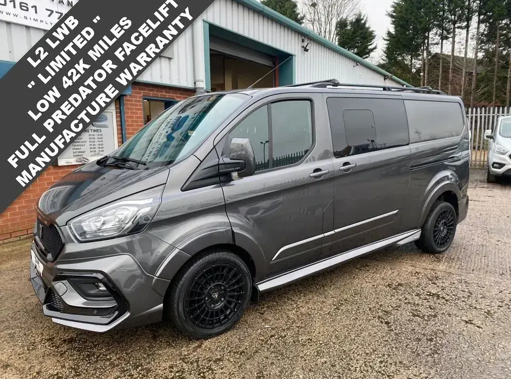 Used Ford Transit Custom Limited 130 HP (95 kW) 2023 Grey Van