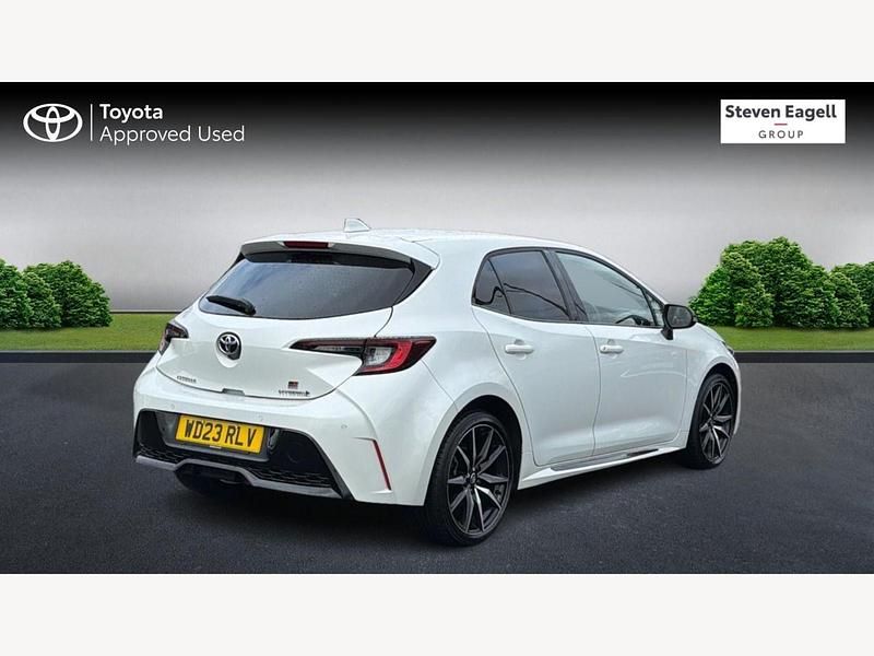 Used Toyota Corolla Sport 2023 White Hatchback