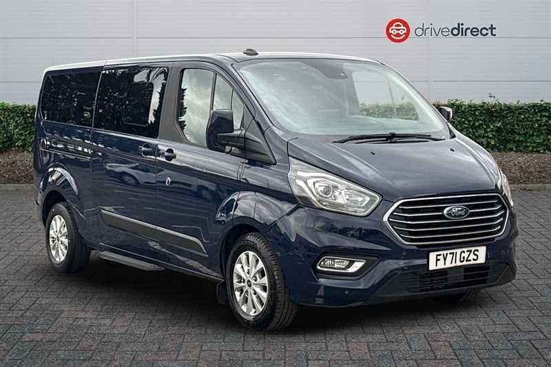 Blue Used 2021 Ford Tourneo Zetec Sedan | £25,700 - Image 1/4