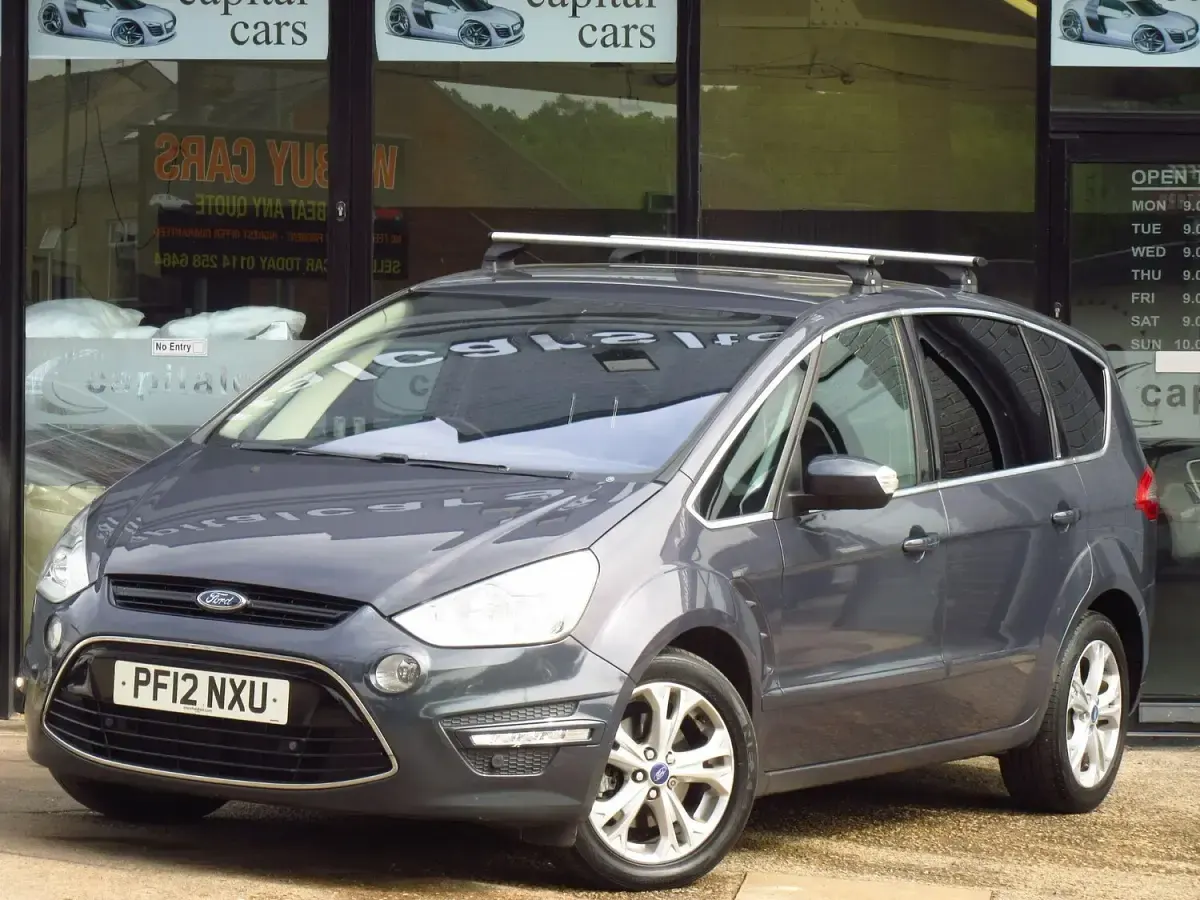 Used Ford S-MAX Titanium 163 HP (119 kW) 2012 Grey MPV