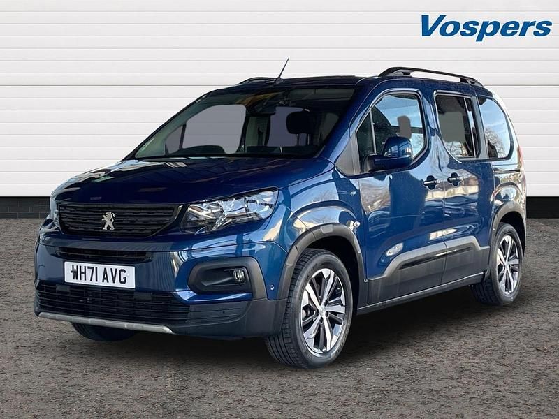 Used Peugeot Rifter GTi 100 kW (136 HP) 2022 Blue MPV