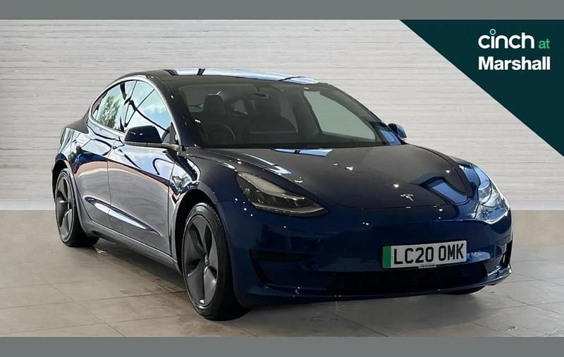 Blue Used 2020 Tesla Model 3 Standard Range Sedan | £16,437 (Fair price) - Image 1/4