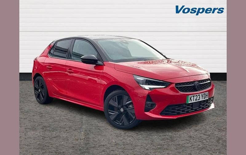 Used Vauxhall Corsa-e Edition 100 kW (136 HP) 2023 Red Hatchback