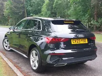 Used Audi A3 e-tron S-Line 204 HP (150 kW) 2023 Black Hatchback