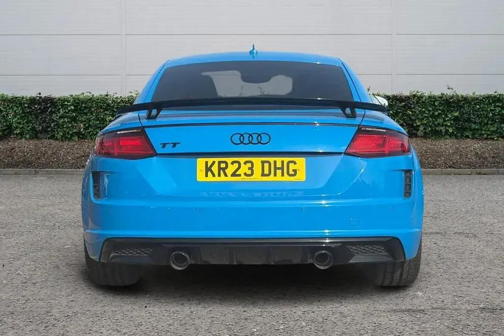 Used Audi TT Black Edition 245 HP (180 kW) 2023 Blue Coupe