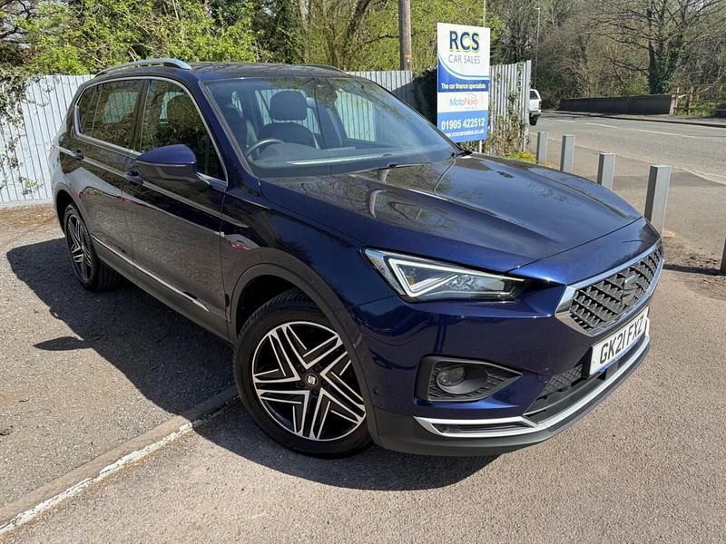 Used Seat Tarraco XCELLENCE 150 HP (110 kW) 2021 Blue SUV