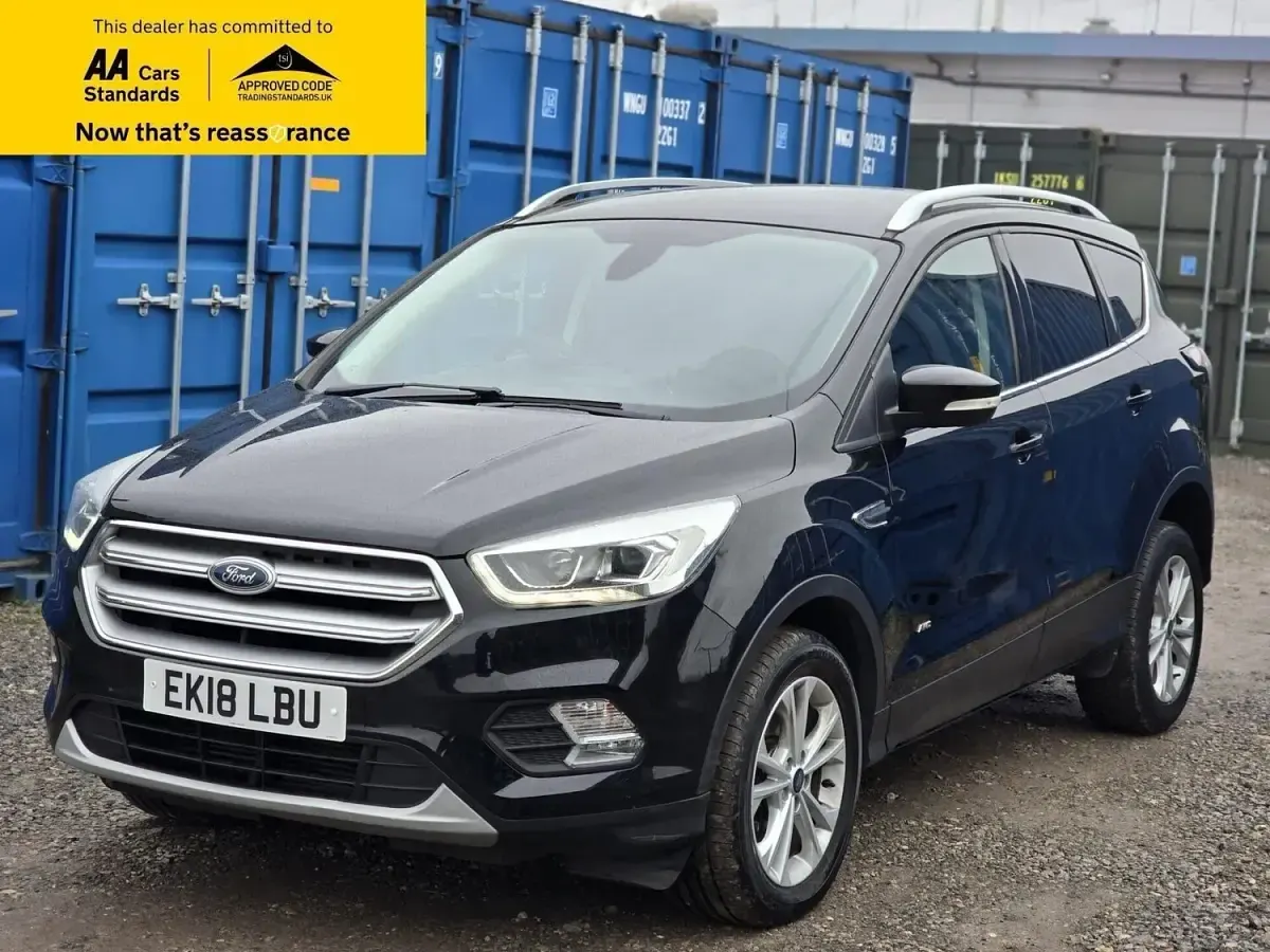 Used Ford Kuga Titanium 180 HP (132 kW) 2018 Black SUV