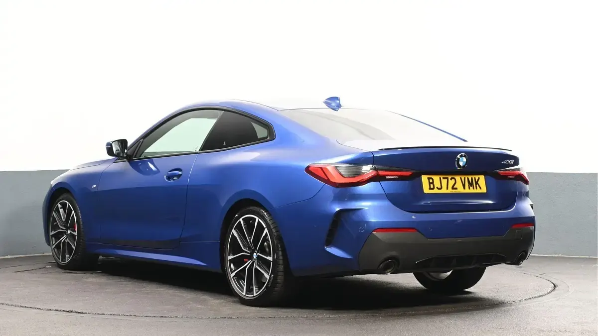 Used BMW 420 M Sport 181 HP (133 kW) 2022 Blue Coupe