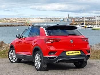 Used VW T-Roc SEL 150 HP (110 kW) 2019 Red SUV
