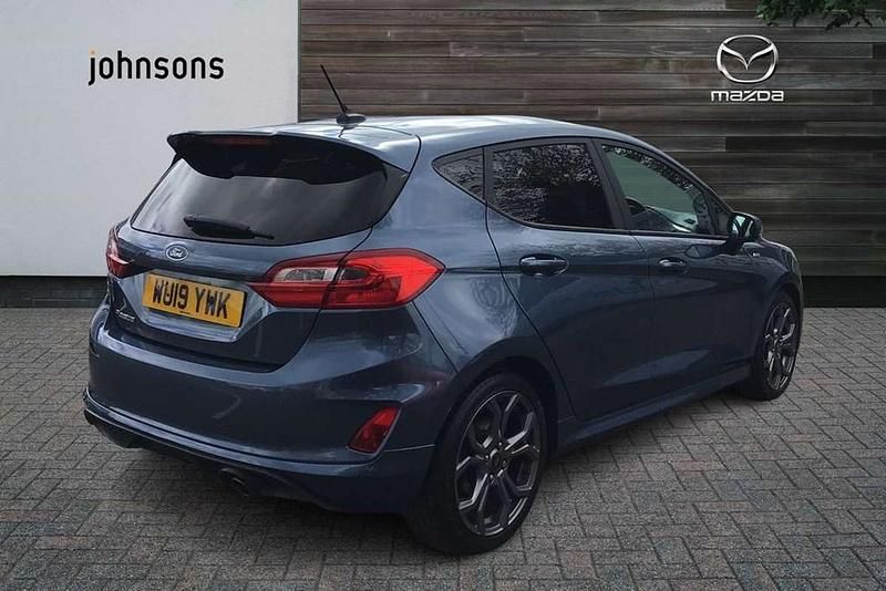 Used Ford Fiesta ST-Line 121 HP (88 kW) 2019 Blue Hatchback