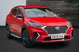 Red Used 2019 Hyundai Tucson N Line SUV | £15,489 (Fair price) - Image 1/4
