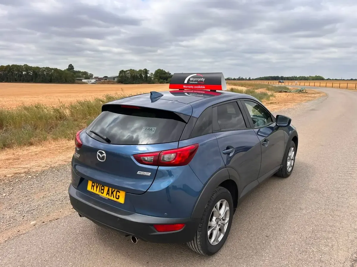Used Mazda CX-3 118 HP (86 kW) 2018 Blue SUV