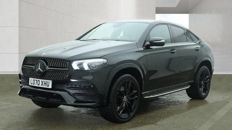Used Mercedes GLE400 AMG line 2021 Black Coupe