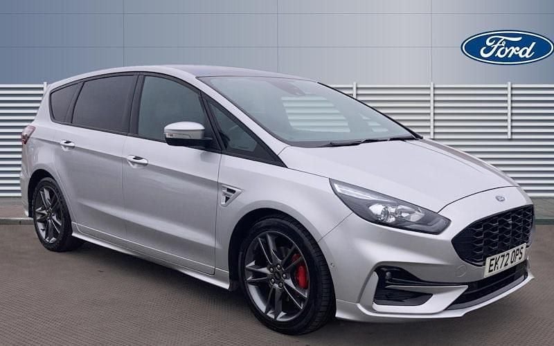 Silver Used 2021 Ford S-MAX ST-Line MPV | £28,953 (Expensive) - Image 1/4