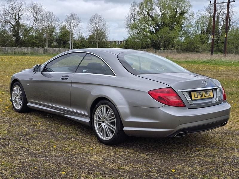 Used Mercedes CL500 2011 Silver Coupe