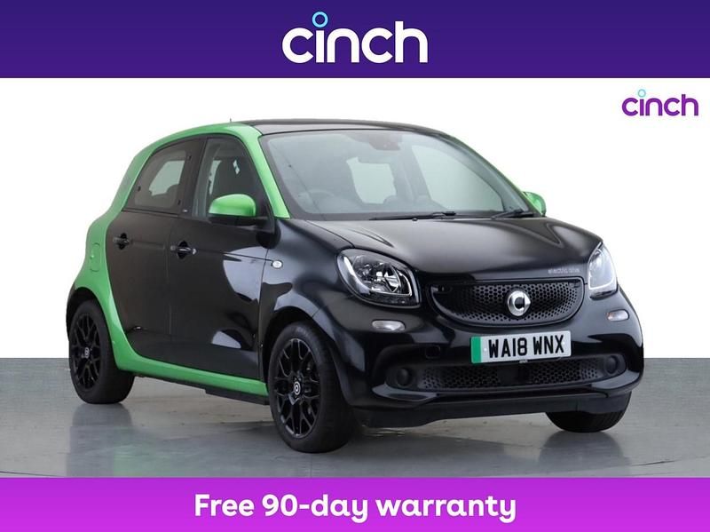 Green Used 2018 Smart ForFour Electric Drive Premium Hatchback | £7,499 (Fair price) - Image 1/3