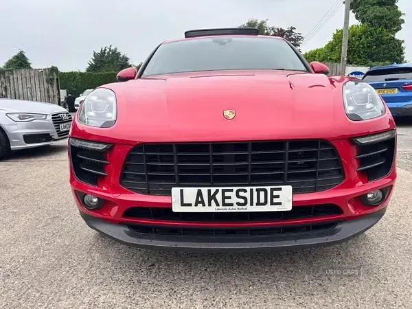 Used Porsche Macan S 2018 Red SUV